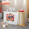 Mostrador de Cajero, Salón de Belleza, Tienda de Ropa, Barra de Bar, Moderno Escritorio de Recepción para Tienda, Escritorio de Recepción Comercial, Multifuncional, Atractivo de Riqueza