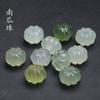 Cuentas de Calabaza de Jade Natural de 12 mm Cuentas Traseras Nube DIY Pulsera Collar con Accesorios de Cuentas