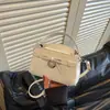 Bolsa de mão da moda estilo coreano 2026 outono nova bolsa feminina, bolsa de ombro com laço fresh, bolsa transversal estilosa