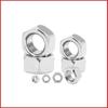 Precio de Fábrica al Por Mayor Tuercas Hexagonales de Acero Inoxidable 304 Din934 Tapa de Tornillo de Estándar Nacional Tuercas Hexagonales Exteriores Gama Completa de Tuercas