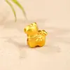 Cor Dourada Tradicional Conserva Cor Cavalo Galopante Trazendo Sorte Cavalo do Zodíaco Espaçador Contas Pingente Pulseira DIY Feita à Mão Colar Acessórios de Joias