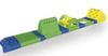 Fabricante de Equipos para Parque Acuático Inflable Móvil Grande para Niños Aventura Castillo al Aire Libre Piscina con Soporte