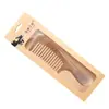 Pente de pêssego antigo grande doméstico não estático massagem couro cabeludo pente de cabelo presente ponto turístico lote de fábrica pente de cabelo