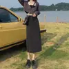 Design Sense Niche Saia Jeans Cintura Alta Feminina Verão 2024 Nova Moda Dividir Slimming Saia de Comprimento Médio