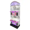 Máquina de Garra Comercial para Quatro Jogadores, Operada por Moedas, com Leitura de Código QR, Mini Máquina Premium, Brinquedo Gashapon Infantil, Máquina de Pelúcias