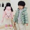 Comercio Exterior Ropa Infantil 2026 Otoño e Invierno Nueva Chaqueta Ligera de Algodón Estilo Dibujos Animados Abrigo de Algodón Relleno para Niños y Niñas, Niños Pequeños y Niños Pequeños