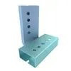 Caja de Fuente de Alimentación Personalizada de Aleación de Aluminio, Procesamiento de Oxidación CNC de Aluminio para Equipo Electrónico, Chasis de Perfil de Aluminio para Inversor de Precisión