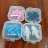 Fornecimento direto da fábrica protetores auriculares de três camadas protetores auriculares de silicone em formato de árvore de Natal à prova d'água anti-ruído pequenos em caixa fábrica de comércio exterior