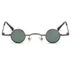 Gafas de Sol de Cristal Ultra Pequeñas para Hombres y Mujeres, Gafas para Transmisiones en Vivo de Tiktok, Gafas de Sol Decorativas Divertidas con Espejo