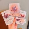 Pinza para el pelo de falda de gasa de estrella de Corea del Sur, pinza para el pelo linda de niña, tocado de princesa para niños, accesorios para el pelo súper de hada para niñas, pinza para flequillo