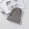 Chapéus para Mulheres no Outono e Inverno, Chapéus de Lã Versáteis para Casais, Chapéus de Tricô Simples da Moda Estilo Coreano para Estudantes para Aquecer