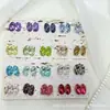 Wuzhou K9 Super Brilhante 8X12 Pedra de Strass em Formato de Ovo de Pombo 1:1 Réplica de Acessórios para Nail Art Huazi Pontiagudos de Fundo Decorativo DIY