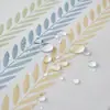 Mantel rectangular resistente a salpicaduras con aspecto de lino, patrón bordado y bordes con borlas, elegante cubierta para mesa de comedor para el hogar, cocina, fiesta, vacaciones y decoración de restaurante, suministro directo de fábrica listo para enviar