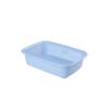 Cesta de escorrer cesta de plástico espessa peneira doméstica para lavar arroz cesta de frutas e vegetais cesta de armazenamento retangular cesta para triagem expressa peneira quadrada