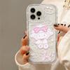 Funda para iPhone 16 Pro Max con diseño de oveja, transparente, anticaídas, con diseño de dibujos animados, para Apple 14 y 13/11
