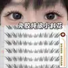 Cílios Postiços Pequenos Diagonais Girassol Naturais Inclinados Estilo Raposa Segmentados Chineses Cool Su Da Ji para Iniciantes Sem Cola