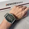 Producto popular de comercio exterior: Reloj Franck Muller para hombre con esfera estrellada, caja en forma de tonel, lleno de diamantes, reloj de alta gama para hombre, venta al por mayor de fábrica