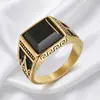 Anéis de Vidro Quadrados Esculpidos em Estoque, Estilo Popular Transfronteiriço, Simples Atacado Unissex Estilo Personalizado Europeu e Americano, Forma Redonda Branca