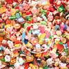 Liquidação de Fábrica Acessórios de Resina Mistos Saco da Sorte Patches Decorativos Planos para DIY Artesanal Processamento de Estoque