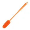 Escova de Limpeza de Copos Artfato de Silicone com Cabo Longo Sistema de Cores Macaron de Alto Valor Sem Canto Morto Escova para Manchas de Chá em Copos Mamadeiras Copos Térmicos