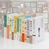 Simulación de libro falso simple y artístico moderno, decoración de libros para oficina de ventas, decoración creativa de libros falsos