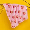Manta para mascotas al por mayor Manta de cuatro estaciones cálida de forro polar de coral con estampado de huella de pata manta para gato y perro una generación de pelo