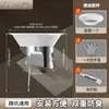 Prevenção de Odor de Vaso Sanitário e Dispositivo Anti-Odor para Banheiros de Agachamento, Tampa de Vaso de Agachamento para Banheiro Doméstico para Prevenir o Retorno de Odores