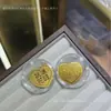 Adesivo de Telefone Ouro Puro 999 2mg Shuibei Adesivo Popular Dourado para Traseira de Telefone Loja de Ouro Transmissão ao Vivo Pequenos Presentes Físicos Varejo