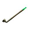 Cachimbo Jintai 806 Plástico Boca Seca Haste de Tabaco Ponta Verde Haste de Tabaco Galvanizada a Cobre Haste de Puxar Telescópica Haste de Tabaco Longa de Cobre