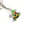 Llavero de aleación de Barcelona en stock Ciudad española Colgante de metal creativo Atracción turística Colgante de regalo cultural y creativo