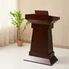 Podio de Madera Maciza, Plataforma para Discursos, Podio para Presentador, Mesa de Bienvenida y Consulta, Escritorio de Guía de Compras, Mesa de Juramento, Podio para Salón de Conferencias