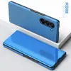 Para Samsung Z Fold5/W24 Funda de Espejo para Teléfono W23 Soporte Estéreo Flip Find N3 Carcasa Protectora