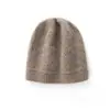 Gorro de moda de cachemira de punto trenzado retro, color liso: cálido, elegante, versátil, suave, cómodo y proporciona una excelente protección contra el frío