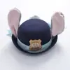 Zootopia Judy Hopps Oficial de Policía cos Dibujos Animados Conejo Orejas Largas Lindo Sombrero Lolita Sombrero para el Sol
