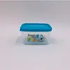 Dos cajas de almacenamiento de dibujos animados para snacks de bebé, caja sellada, lonchera pequeña para picnic al aire libre, caja pequeña, primera generación de pelo