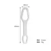 Llave inglesa ajustable de autoapriete para espacios estrechos, herramienta de ferretería hecha de acero al carbono de alta resistencia endurecido