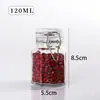 Frasco de Vidrio Sellado Frasco de Almacenamiento Frasco para Vino Frasco para Limón Miel Pepinillos con Asa y Tapa Hermético a Prueba de Fugas