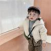 (Personalizado) Ropa acolchada de algodón para niños Ropa coreana para niños 2022 ropa de invierno para niños y niñas chamarra abrigo acolchado de algodón dibujos animados coreanos