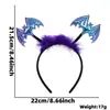 Diadema Divertida de Dibujos Animados para Halloween Accesorios para el Cabello Decoraciones para Fiesta Temática del Festival de Fantasmas Diadema de Murciélago Araña Hebilla para la Cabeza