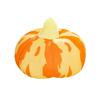Almohada de Felpa de Calabaza Cojín para Sofá Lindo Estilo Ins Forma Irregular para Ventana Saliente Dormitorio Adorno Decorativo