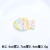 Novos Acessórios de Peixe Cream Girly para DIY de Acessórios de Cabeça, Cola Cream para Capa de Celular, Joias Decorativas, Ímãs de Geladeira