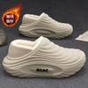 Bolsa Impermeable Zapatillas de Algodón con Tacón para Mujer en Otoño e Invierno Nuevo Estilo Forradas de Felpa Heattech para Parejas para Usar en Casa y Zapatos de Algodón Antideslizantes para Hombre