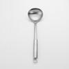 Suministro directo del fabricante juego de utensilios de cocina con mango de acero inoxidable 430 para el hogar, engrosado, antiquemaduras, utensilios de cocina, cuchara para cocinar