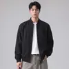 Chaqueta de moda para hombre, nueva chaqueta casual estilo coreano para primavera y otoño, chaqueta tipo béisbol versátil, prenda superior de trabajo para hombre