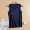 Chaleco de Malla de Seda de Hielo para Hombre Delgado de Verano de Secado Rápido Transpirable de Hombro Ancho Ropa Exterior Deportiva Estudiante Calado Chaleco de Fitness