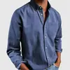 Otoño 2024 Nuevo Comercio Electrónico Transfronterizo Nueva Estación Independiente de Amazon Camisas de Manga Larga para Hombre Nuevas Blusas para Hombre