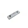 Perfil de aluminio para barandilla tipo C, protector de borde de transportador, protector de borde C grande, C mediano, C pequeño, placa protectora verde, bloque guía limitador