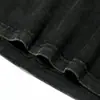 Camisetas para Hombre Oversize Negro Lavado Algodón Harajuku Y2K St