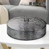 Caja de Almacenamiento para Conservar Snacks con Diseño de Ondas de Agua de Lujo Ligero para Uso Diario en el Hogar Transparente Multicapa Caja para Frutas Secas y Nueces con Tapa