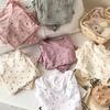 Ropa de Casa para Niños Primavera y Verano Nuevo Pequeña Impresión Modal Clase A Tejido Desnudo Coreano Traje de Pijama para Niñas